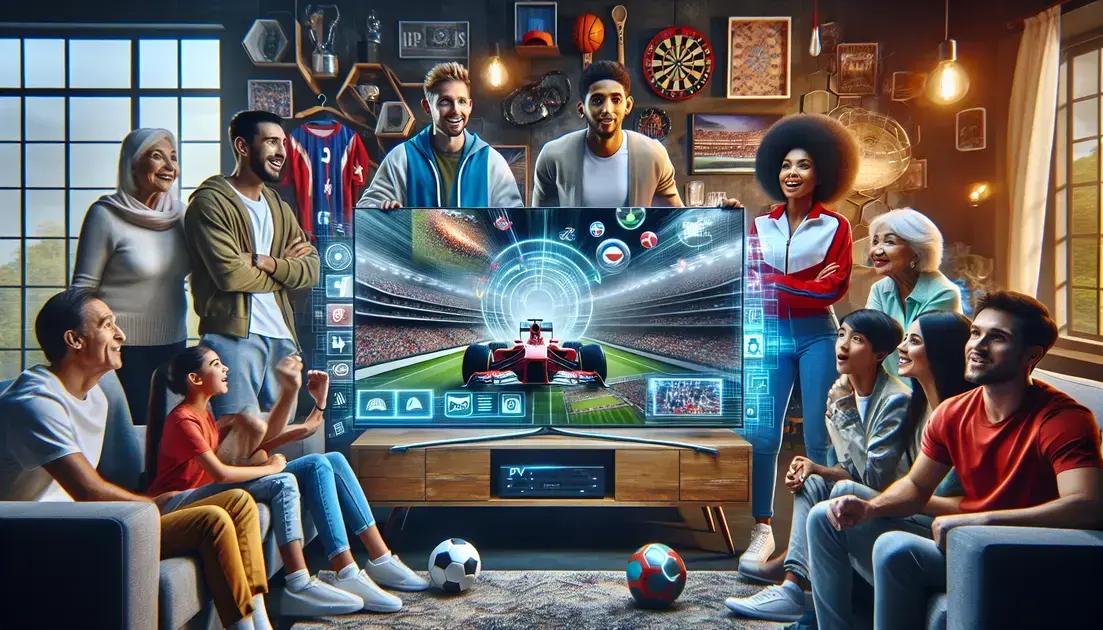 Vantagens de usar IPTV para esportes