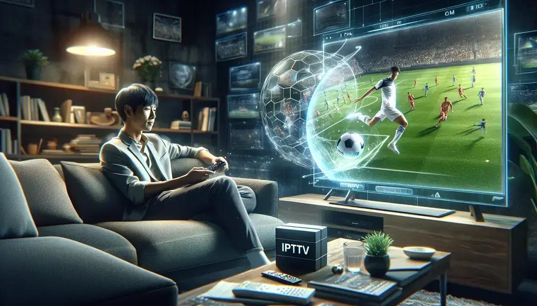 Como Funciona o IPTV para Futebol Online?