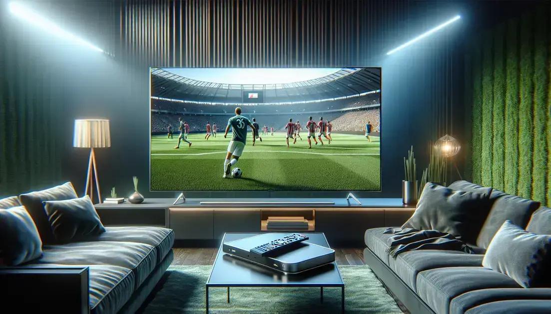 Como a IPTV está transformando a experiência esportiva