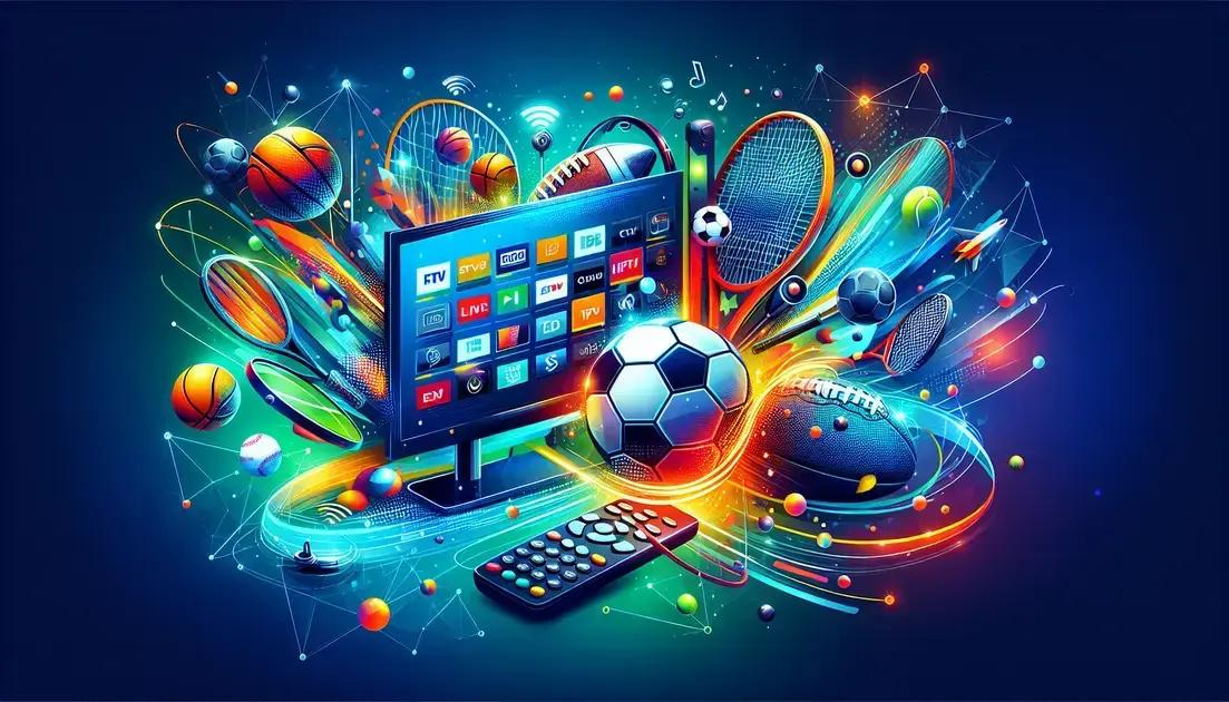 Como Funciona o IPTV para Canais de Esportes?