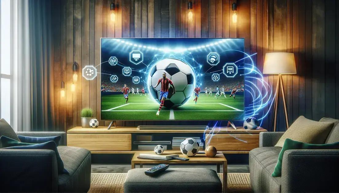 Como Funciona o IPTV para Jogos de Futebol