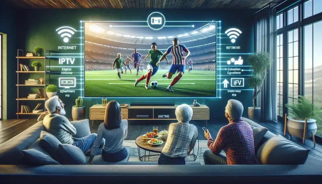 Os benefícios do IPTV para jogos de futebol