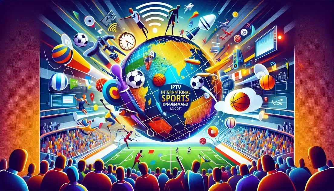 Como Funciona o IPTV de Esportes Internacionais?