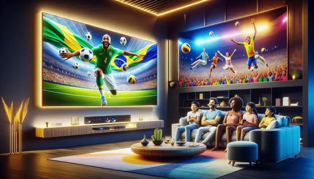 IPTV Esportes Brasileiros 4K: A Nova Era das Transmissões