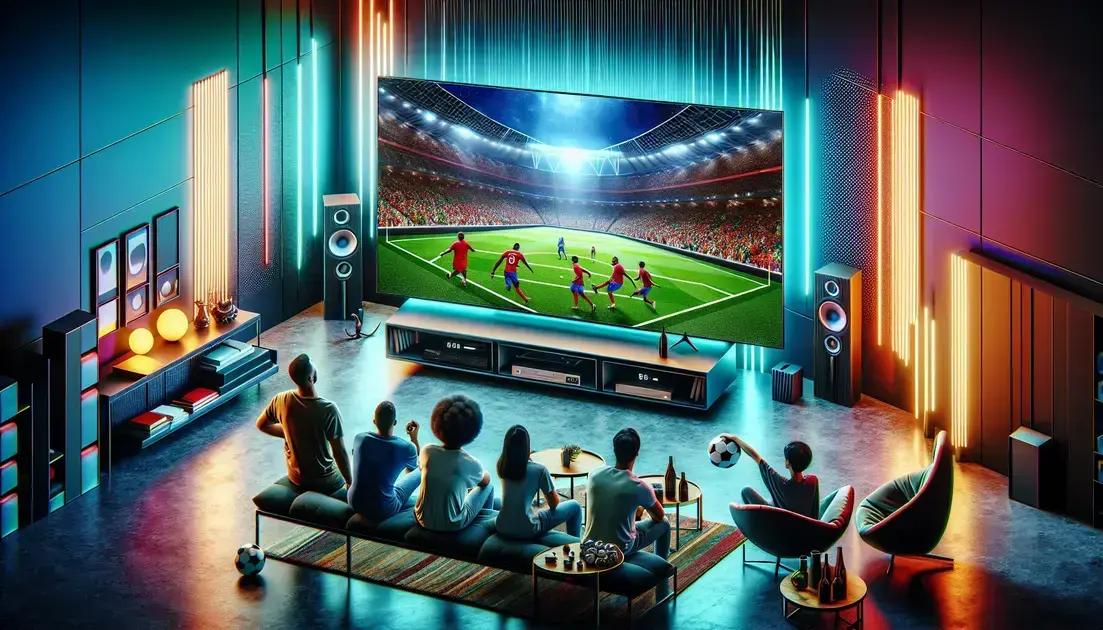 Benefícios do IPTV em eventos esportivos