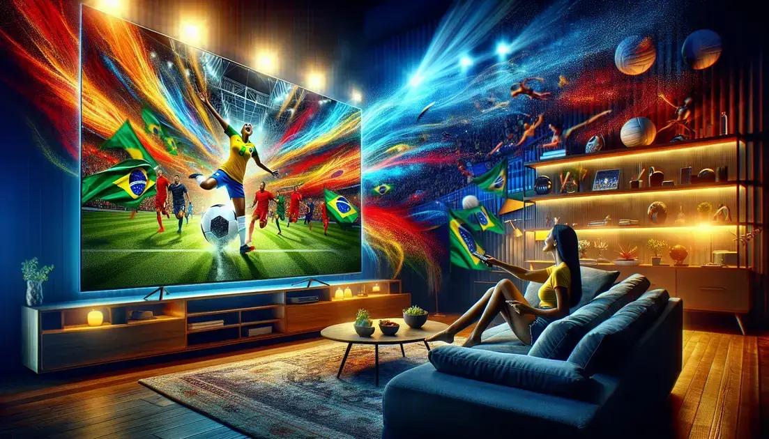 Como assistir esportes brasileiros ao vivo com IPTV