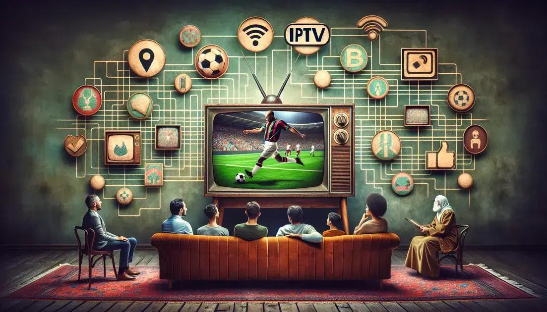Como funciona o IPTV para esportes?