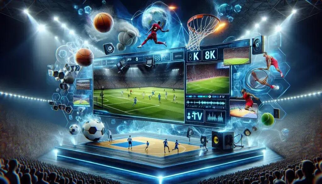 IPTV Esportes em 8K: A Revolução na Assistência de Jogos
