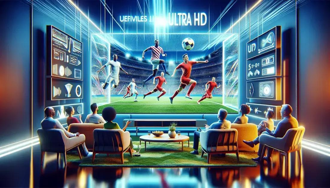 Vantagens do IPTV esportes em ultra HD