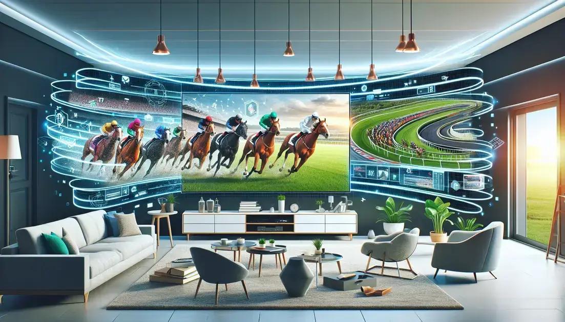 Como Funciona o IPTV Para Corridas de Cavalos?