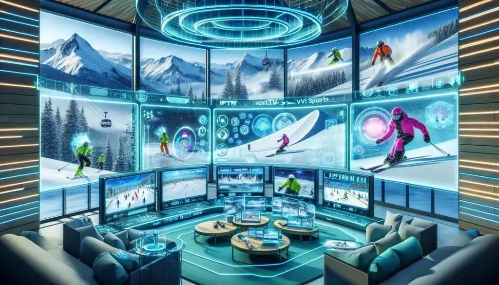IPTV esportes de inverno: a nova era das transmissões ao vivo